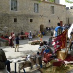 Reconstitution XIIIème siècle, au Château Comtal de Carcassonne