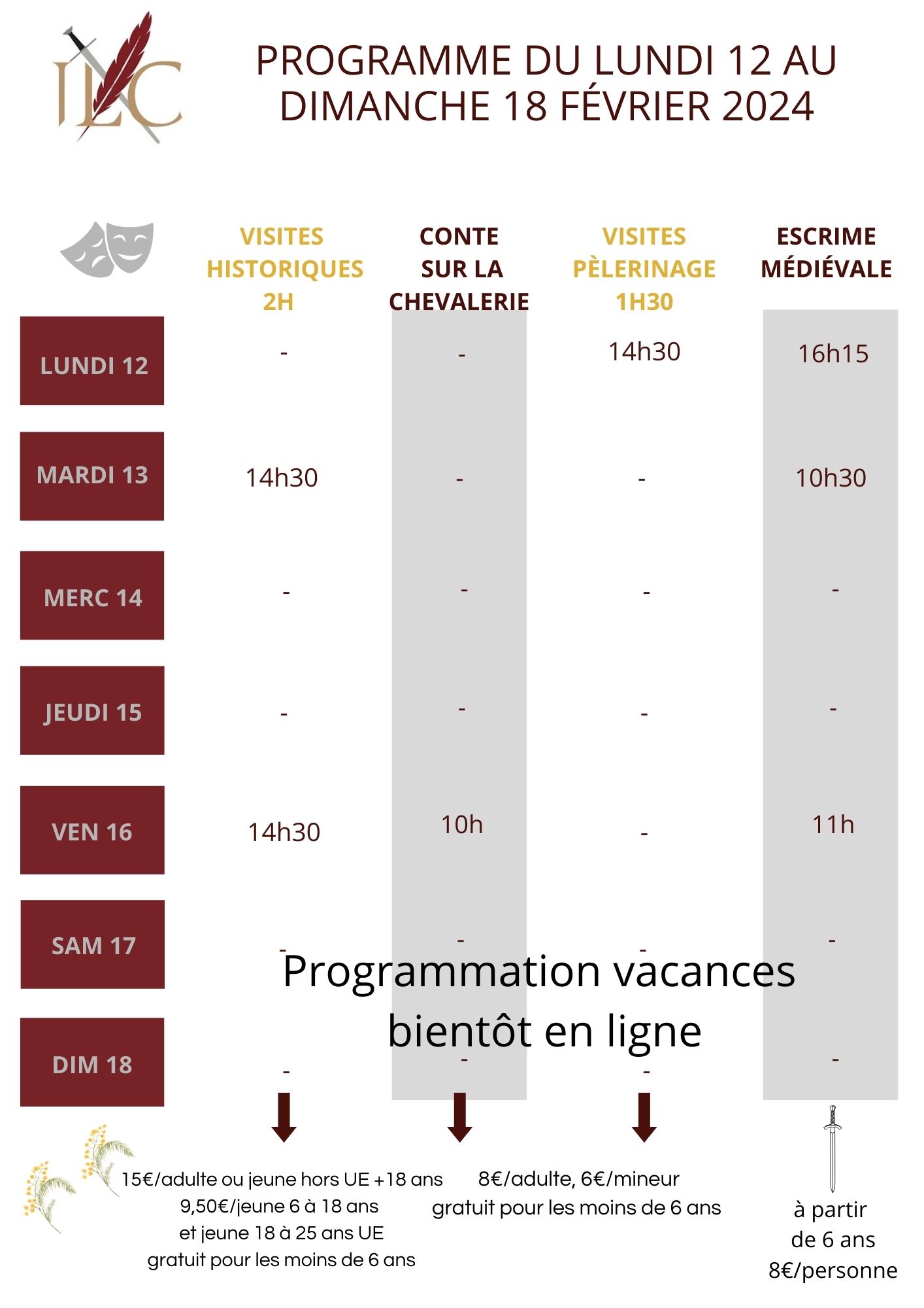 Programmation Février 2024 Le Puy-en-Velay