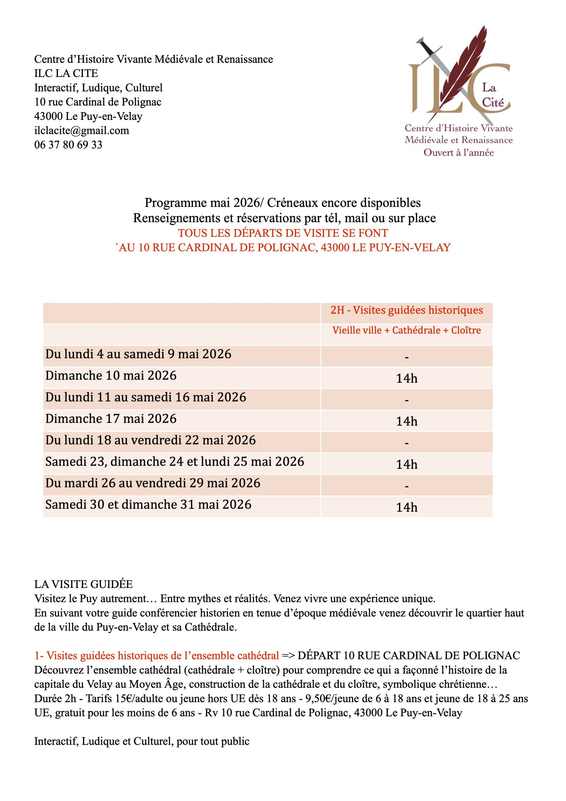 visiter le puy-en-velay mai 2026